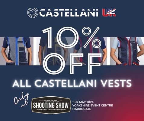10% off Castellani vests FB