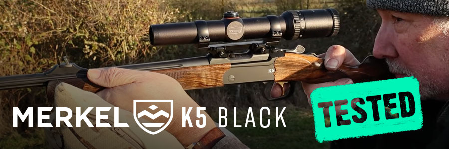 Merkel rifle K5 Extreme Black in .270 Winchester calibre single shot rifle review