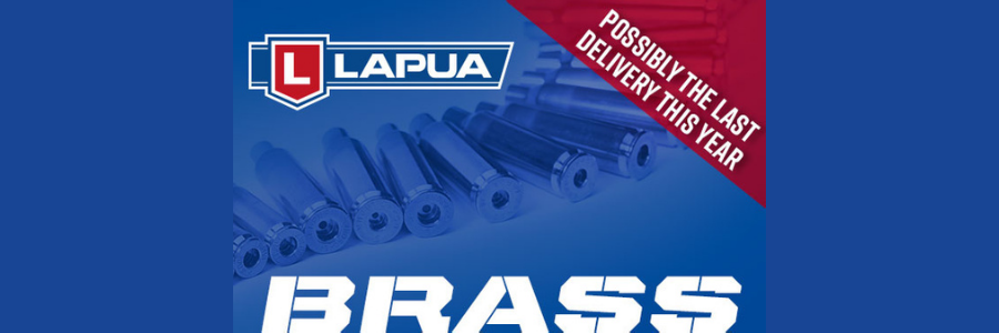 We have just taken a large delivery of Lapua reloading brass cases, from .223 right through to .308, including 6.5 PRC, 6.5/284 and .300 PRC.