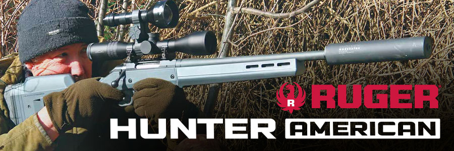 Bruce Potts braves horizontal rain to test the Ruger American Hunter