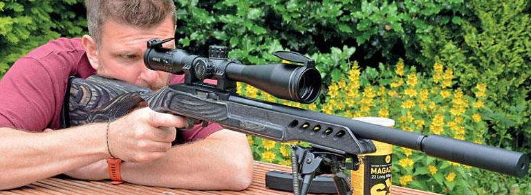 Chris Parkin reviews the Ruger 10-22 Target Rifle