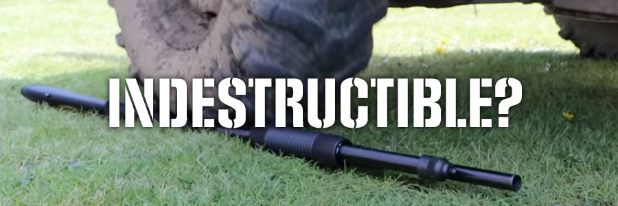 Is the mossberg 500 shotgun really ‘indestructible’? We put the Mossberg pump action shotgun to the ultimate test.