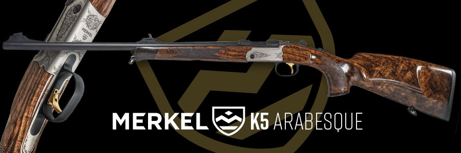 Enter our charity prize draw to be in with a chance of winning a Merkel K5 single shot rifle.