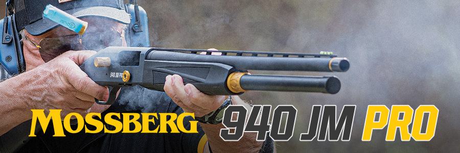 Why is the 940 JM Pro Mossberg Shotgun the go-to gun of champions?