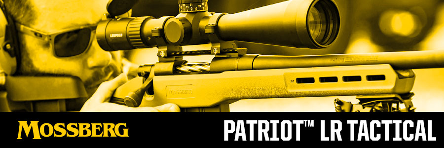 The Mossberg Patriot LR (long-range) TACTICAL bolt action rifle beat more expensive competing rifles during a 2023 rifle shootout. It demonstrated exceptional accuracy, adaptability and ergonomics in a budget design.