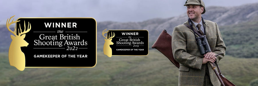 Scott Mackenzie wins the 2022 Great British Shooting Awards title 'Gamekeeper of the Year' for his wildlife management