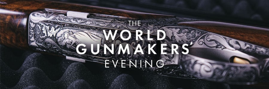 The World GunMakers Evening showcases the most prestigious guns in the world for one night only. On display will be the one-of-a-kind Snow Witch Merkel Rifle.
